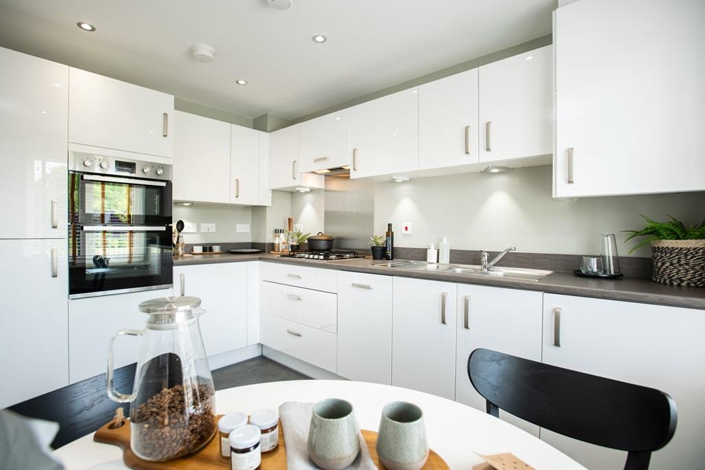 Modern kitchen easy to keep clean