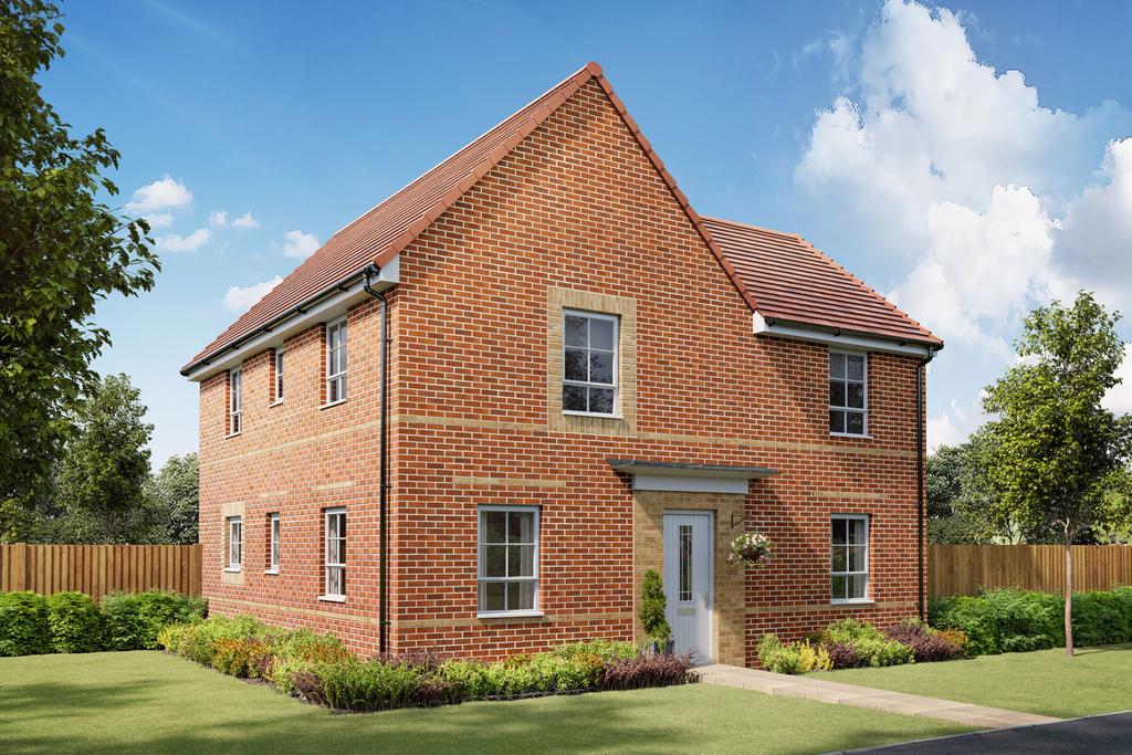 Exterior CGI view of our 4 bed Alderney home