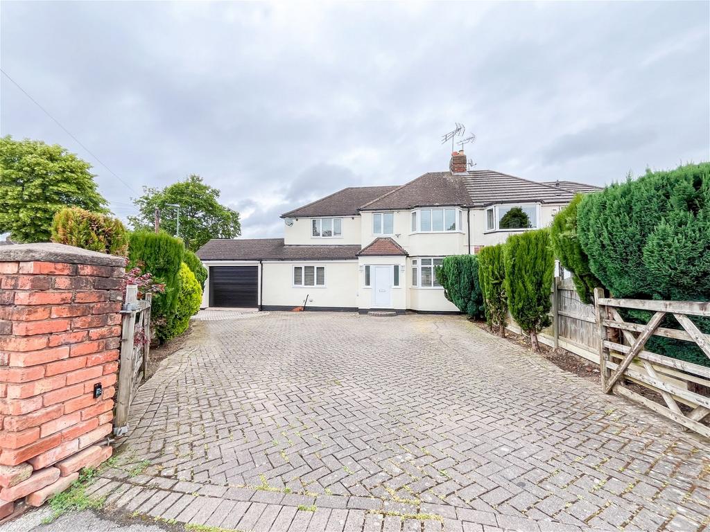 Watwood Road, Shirley, Solihull, West... 4 bed semidetached house for