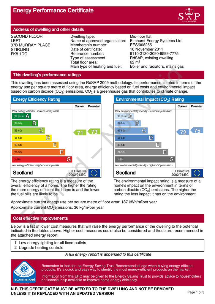 EPC Certificate