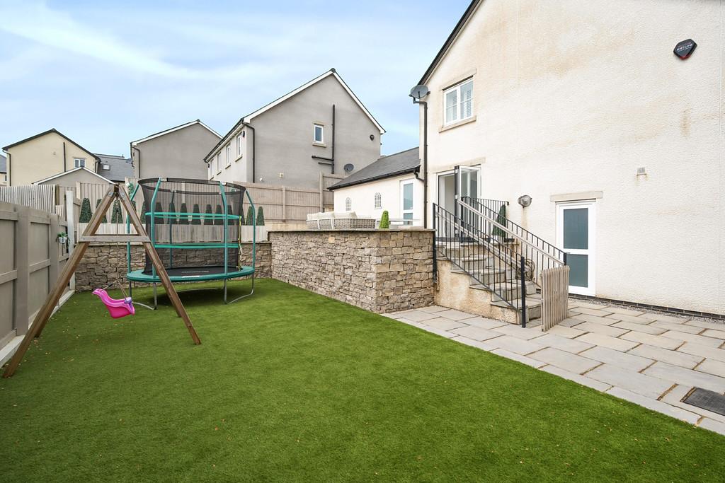 Rear Landscaped Garden