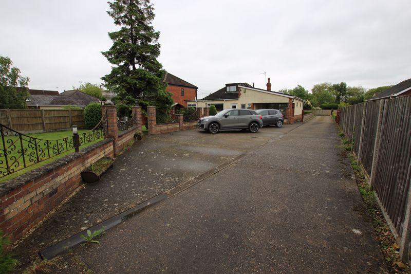 Driveway entrance