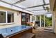 Hot tub area