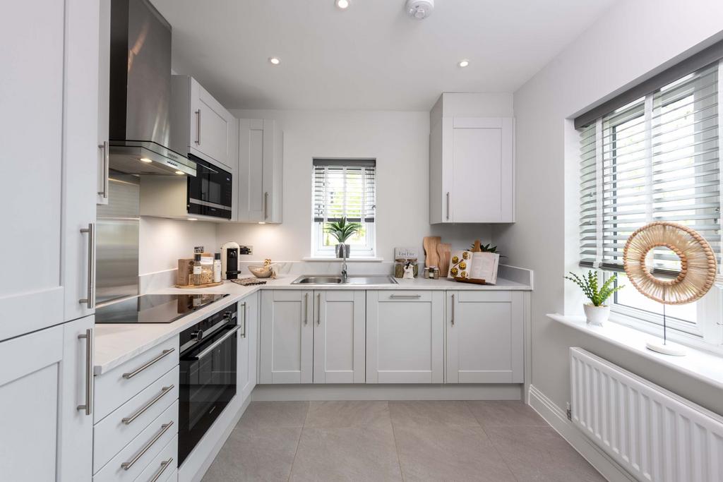 Show home kitchen