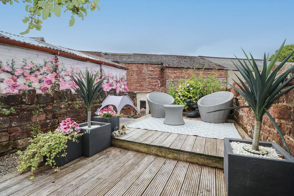 Rear garden