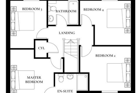 4 bedroom detached house for sale, Plot 53, Priory Fields, St Clears, Carmarthen, SA33