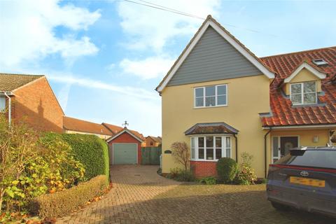 3 bedroom semi-detached house for sale, Harpurs Road, Glemsford, Sudbury, Suffolk, CO10