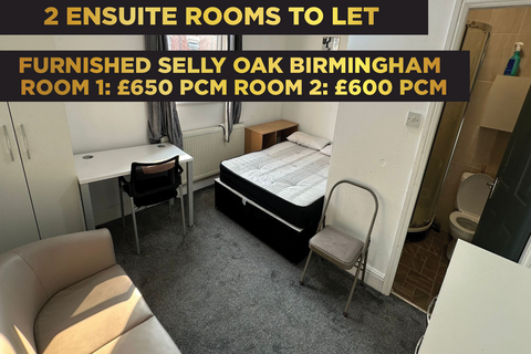 2 bedroom house share to rent, Milner Road, Birmingham B29