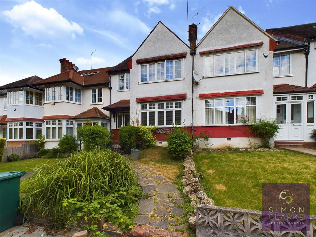 Hamilton Way, Finchley, N3 3 bed terraced house to rent £2,400 pcm (£