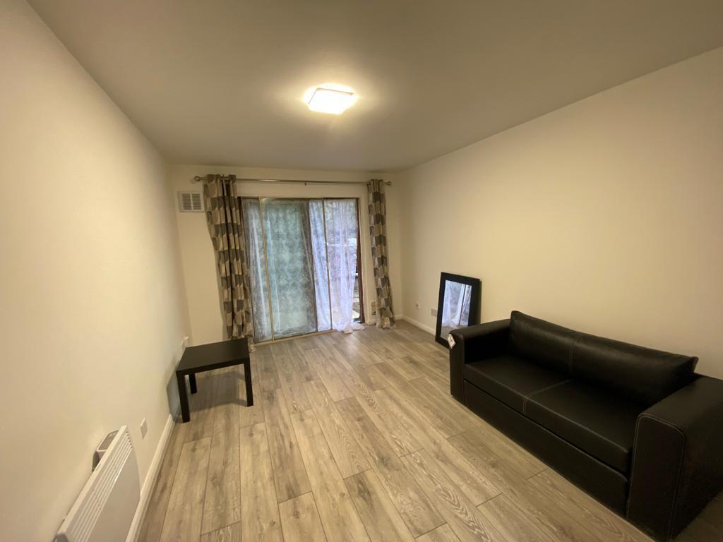 One bedroom ground floor flat