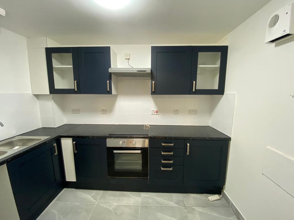 One bedroom ground floor flat