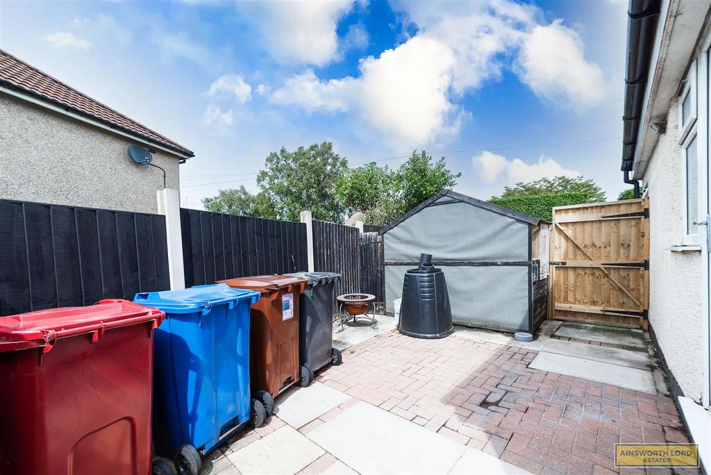 Rear garden