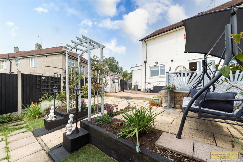 Rear garden