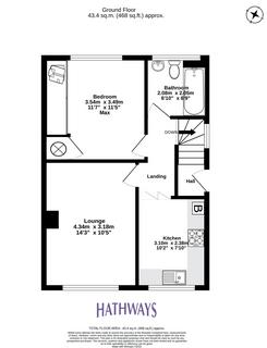 1 bedroom flat for sale, Bryn Heulog, Griffithstown, NP4