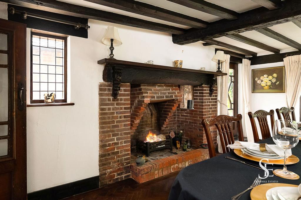 Dining Room fireplace