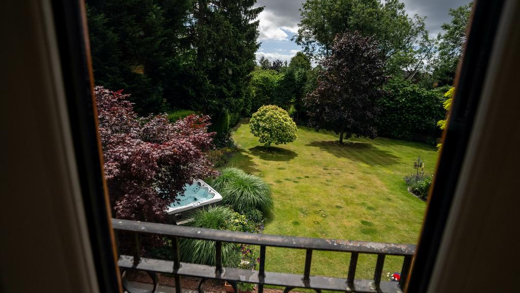 Garden view from Bedroom Two