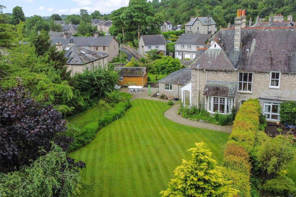 Aerial Garden Shot