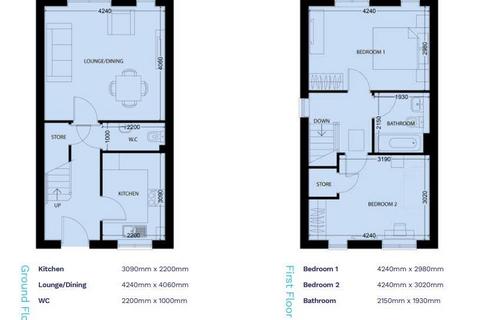 2 bedroom mews for sale, School Road, Kirkby-In-Furness