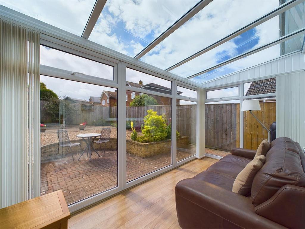 Upvc conservatory: