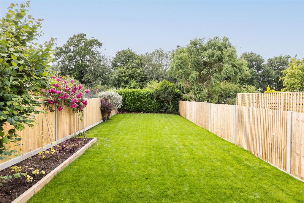 West Facing Garden
