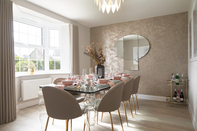 Dining room in the Manning 5 bedroom home