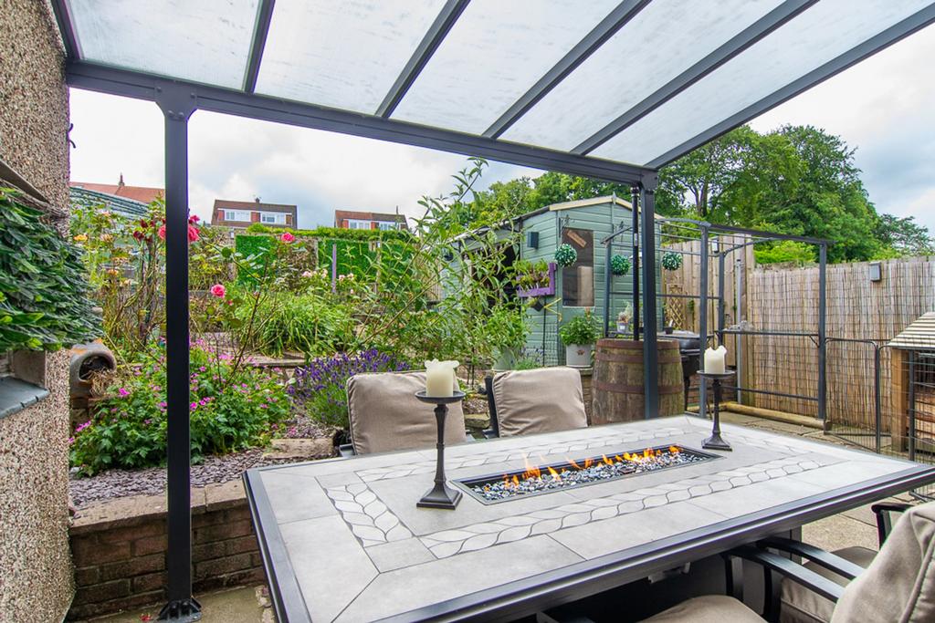Outdoor seating area