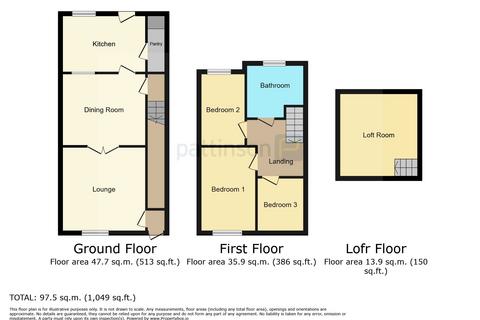 3 bedroom terraced house for sale, Cornwall Street, Easington, Peterlee, Durham, SR8 3RF
