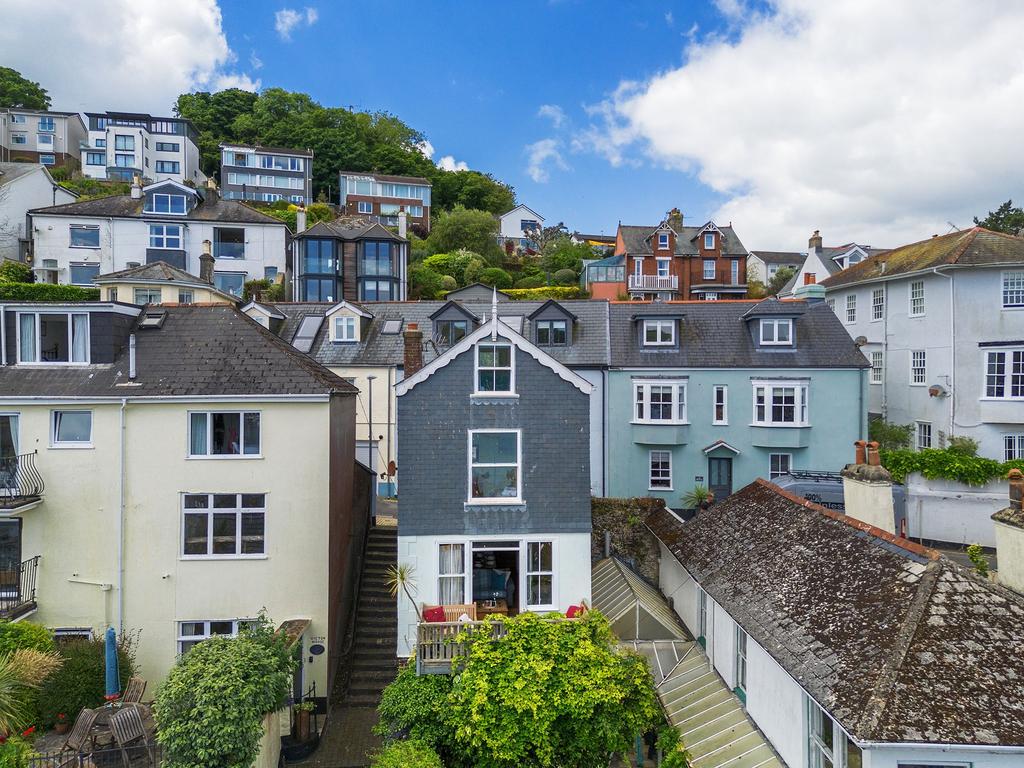 19 Above Town, Dartmouth 4 bed townhouse for sale £625,000