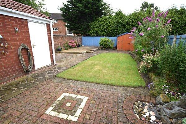 Rear garden