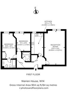 2 bedroom flat to rent, WARREN HOUSE, Beckford Close, Kensington, W14