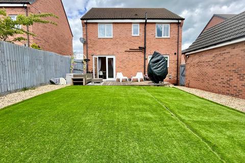 4 bedroom detached house for sale, Generous Garden at Mason Road, Melton Mowbray, LE13 1NF