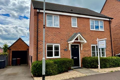 4 bedroom detached house for sale, Generous Garden at Mason Road, Melton Mowbray, LE13 1NF