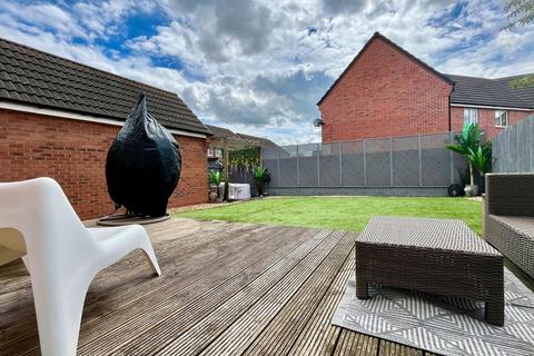 4 bedroom detached house for sale, Generous Garden at Mason Road, Melton Mowbray, LE13 1NF