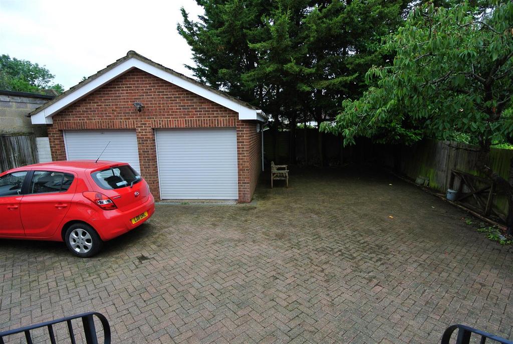 Rear Garden and Garage.JPG