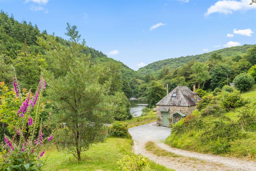 Quiet Cottage and View of River