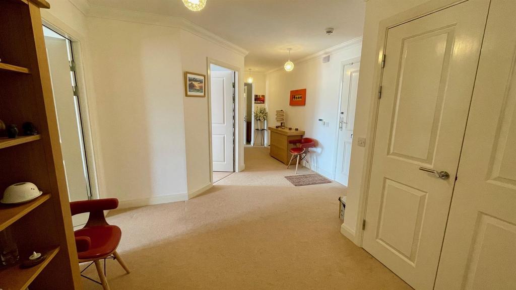 Spacious reception hall