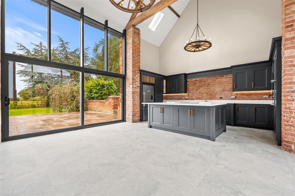 Open plan living kitchen