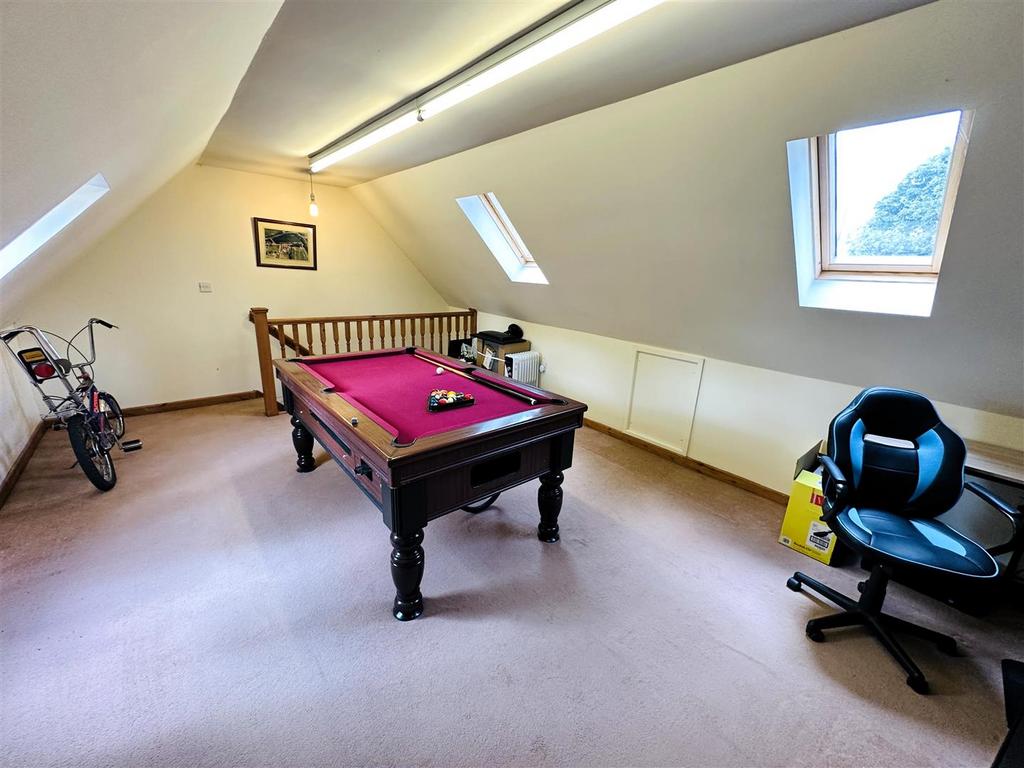 Garage - Bedroom/Games Room