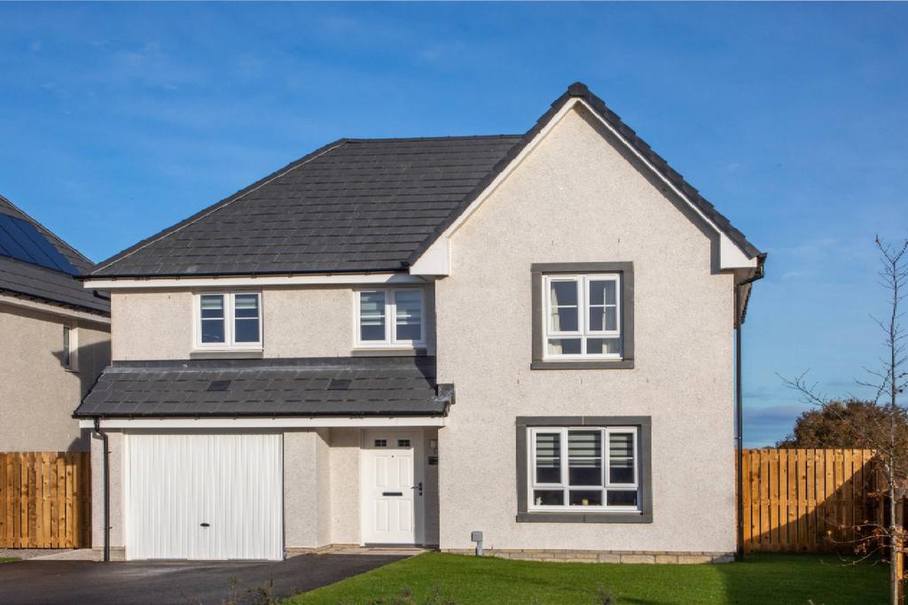 Culloden West street scene exterior of house