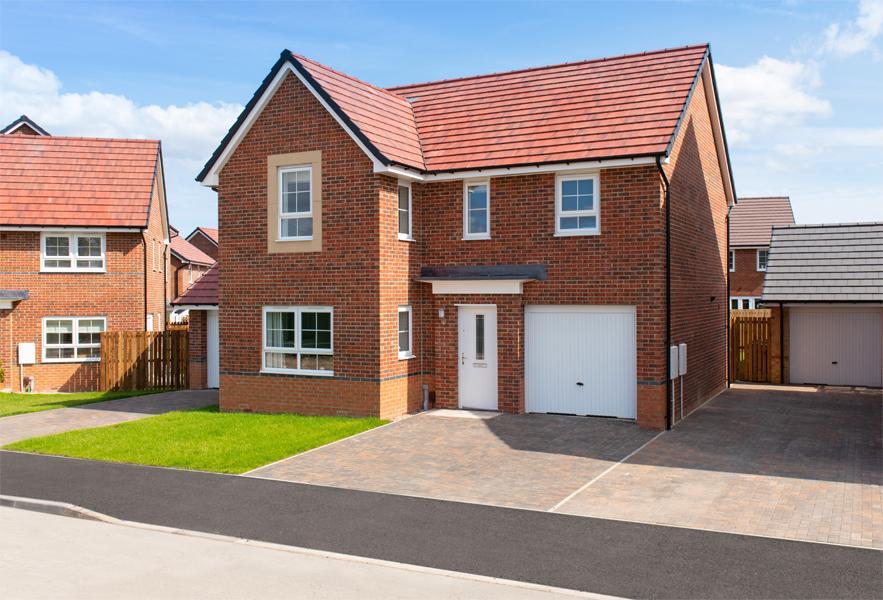 Halton at Ambler's Meadow, East... 4 bed detached house for sale £434,995