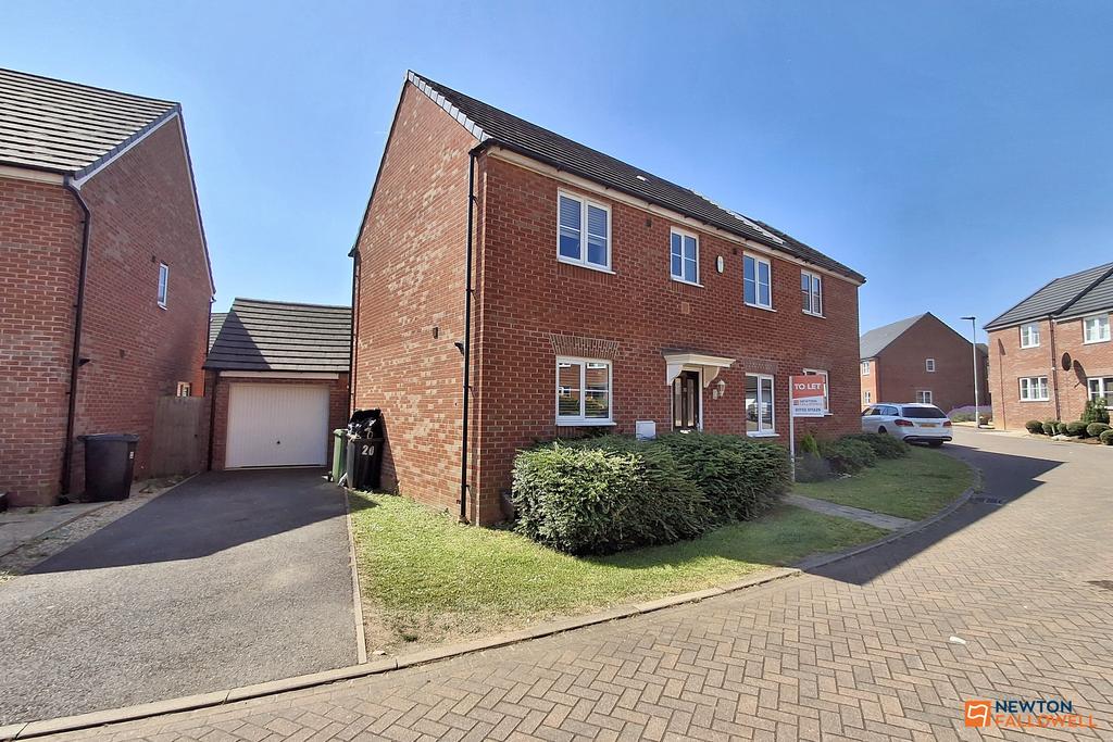 Tilman Drive, Hempsted, Peterborough... 3 bed semidetached house £