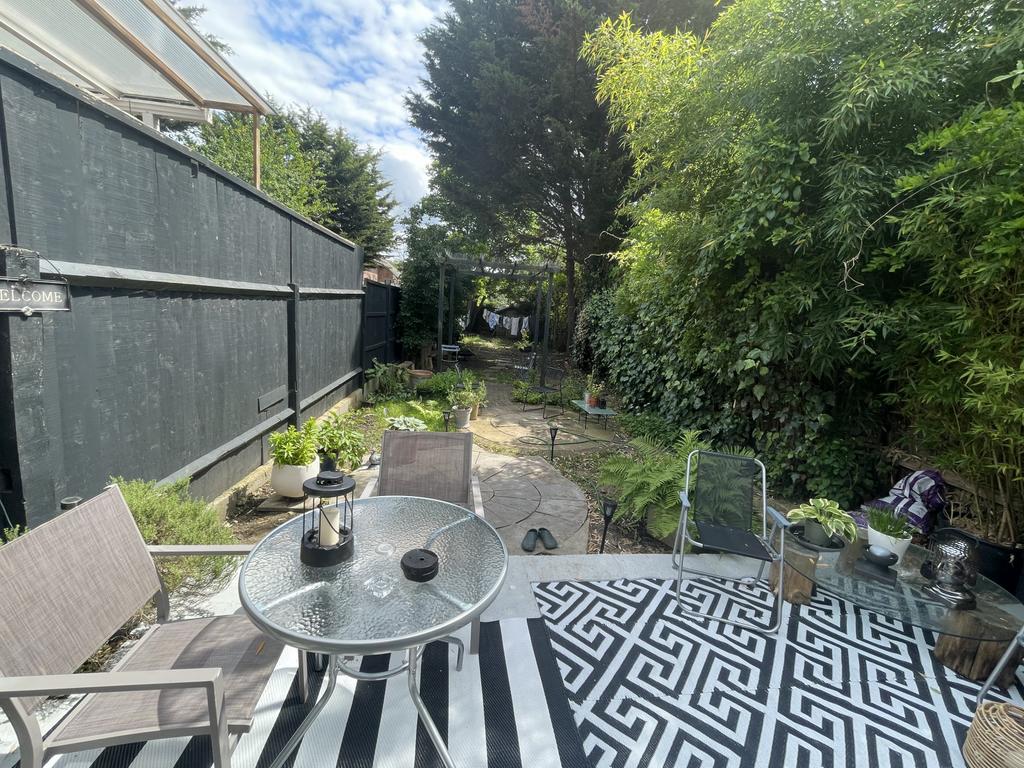 Rear garden