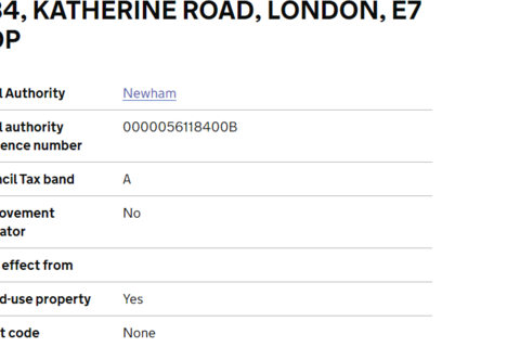 Property for sale, Katherine Road, London E7