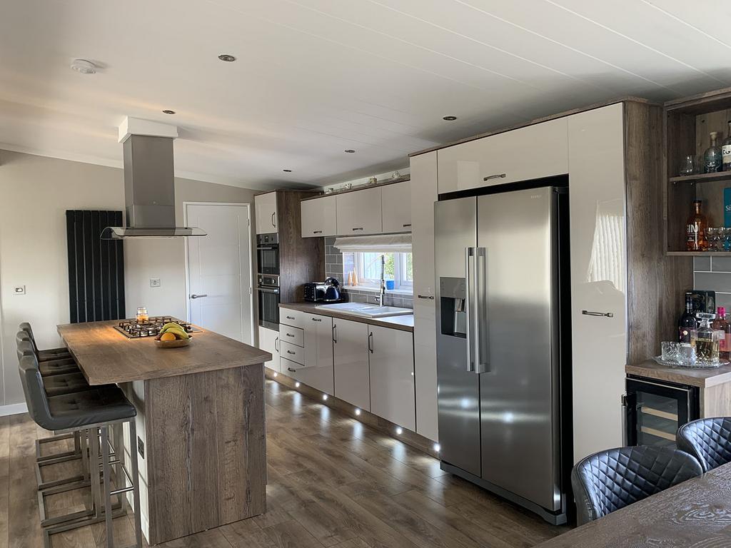 Kitchen, open plan living
