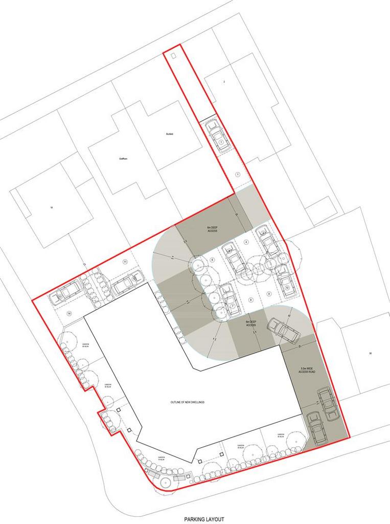 1695 PA09 Proposed Parking and Access Title remove