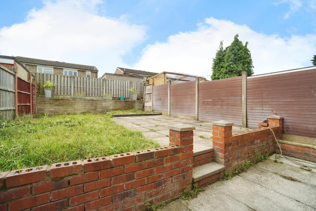 Rear garden