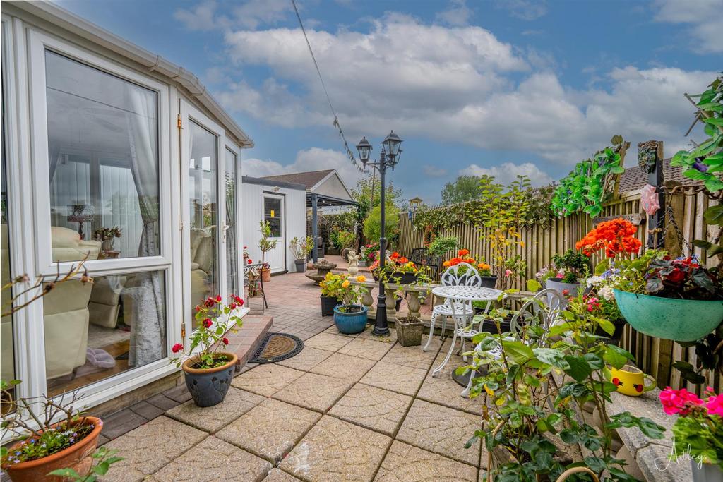 Rear garden