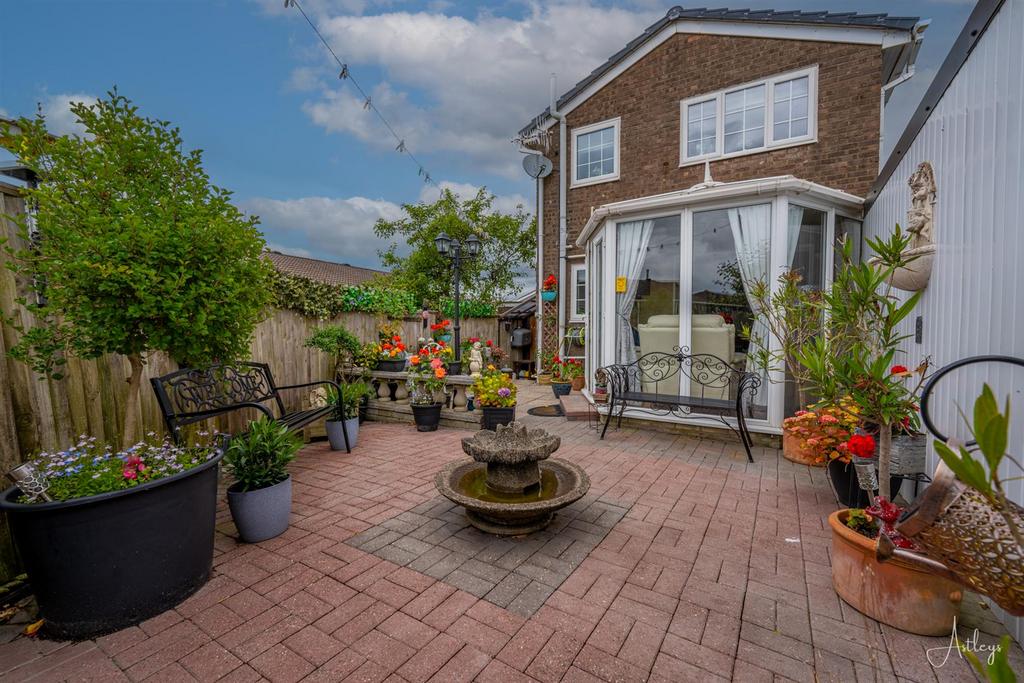 Rear garden
