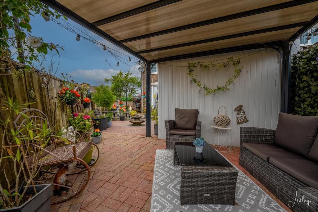 Rear garden