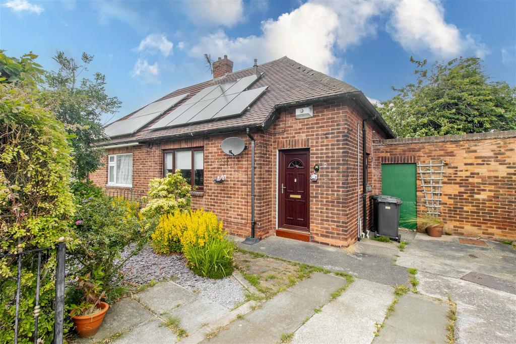Bamburgh Crescent, Shiremoor... 1 bed semidetached bungalow for sale £120,000